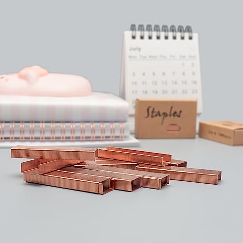 Minimalist NatSumeBasics 3000 Rose Gold Staples 26/6 Standard Collection